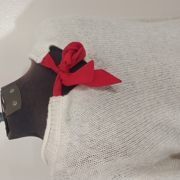 Disney Lauren Conrad XS Ivory White Swearer Apples Flowers - Picture 3 of 11